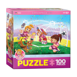 puzzle rompecabezas eurographics futbol football soccer 100 piezas