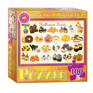 puzzle rompecabezas eurographics 100 piezas dulces de halloween