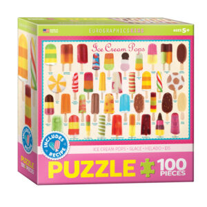 puzzle rompecabezas eurographics helados ice cream 100 piezas