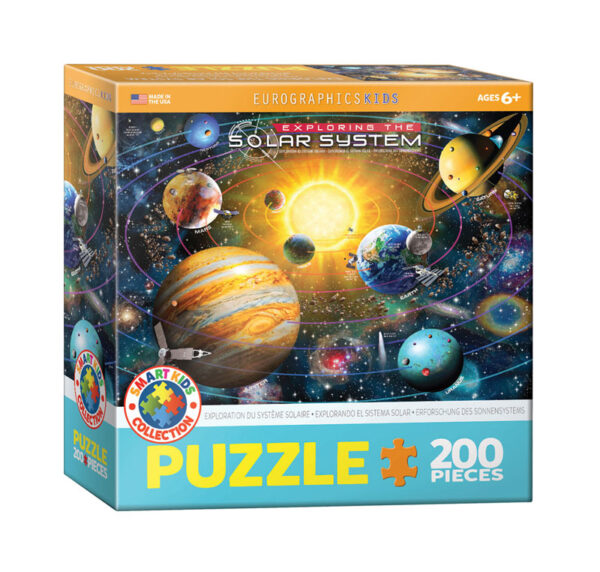 Exploring The Solar System - 200 piezas | Puzzleshop