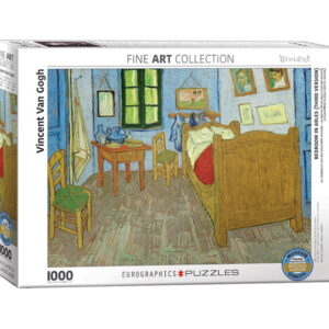 puzzle rompecabezas eurographics 1000 piezas Vincent Van Gogh, Bedroom in Arles