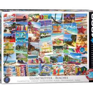 puzzle rompecabezas 1000 piezas Eurographics Globetrotter Beaches