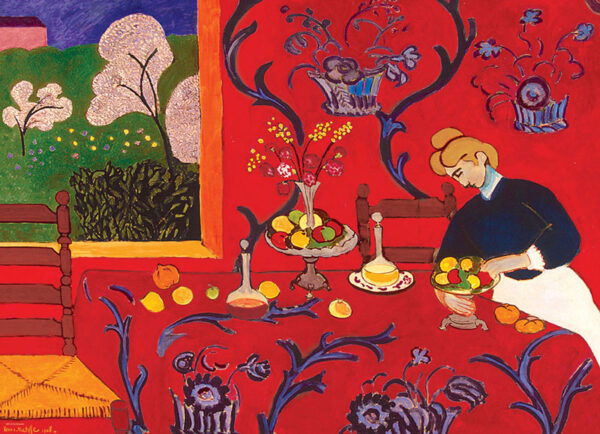 puzzle rompecabezas eurographics 1000 piezas Henri Matisse, The Dessert: Harmony in red