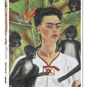 puzzle rompecabezas piatnik 1000 piezas frida Kahlo self portrait with monkeys