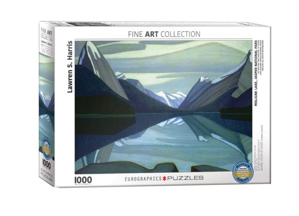 puzzle rompecabezas eurographics 1000 piezas Lawren S. Harris, Maligne Lake, Jasper National Park