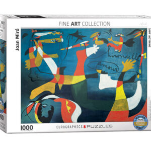 puzzle rompecabezas eurographics 1000 piezas Joan Miró, Swallow Love