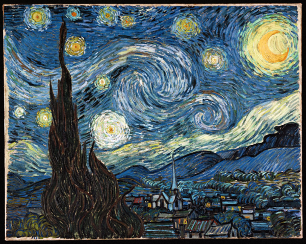 puzzle rompecabezas piatnik 1000 piezas Starry Night, Vincent Van Gogh
