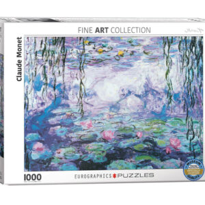 puzzle rompecabezas eurographics 1000 piezas Claude Monet, Water Lilies