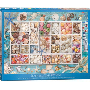 puzzle rompecabezas eurographics Seashell Collection - 1000 piezas