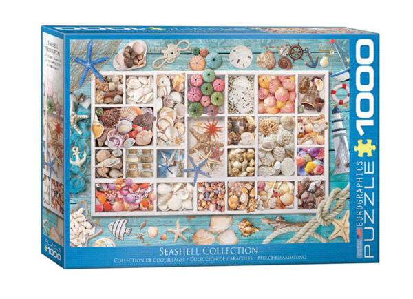 puzzle rompecabezas eurographics Seashell Collection - 1000 piezas