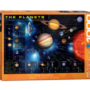 puzzle rompecabezas eurographics 1000 piezas the planets