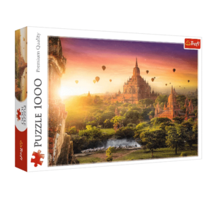 puzzle rompecabezas Trefl 1000 piezas Ancient Temple, Burma paisaje