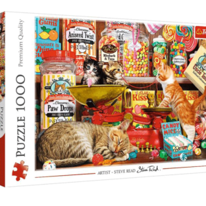 puzzle rompecabezas Trefl 1000 piezas cats sweets gatos gatitos