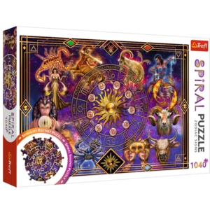 puzzle rompecabezas trefl 1040 piezas zodiac sings spiral puzzle