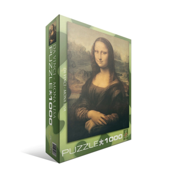 puzzle rompecabezas Eurographics 1000 piezas mona lisa leonardo da vinci