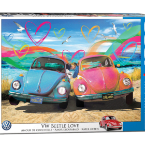 puzzle rompecabezas eurographics 1000 piezas Beetle Love auto escarabajo vw