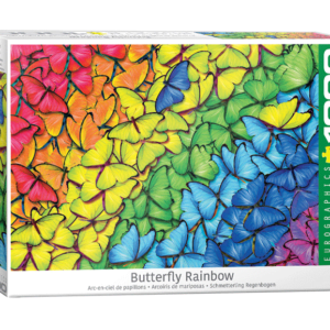 puzzle rompecabezas eurographics 1000 piezas Butterfly Rainbow