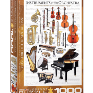 puzzle rompecabezas eurographics 1000 piezas instruments of orchestra