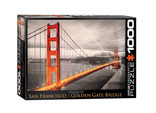 puzzle rompecabezas eurographics 1000 piezas San Francisco Golden Gate Bridge