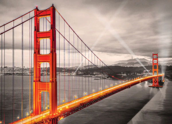 puzzle rompecabezas eurographics 1000 piezas San Francisco Golden Gate Bridge