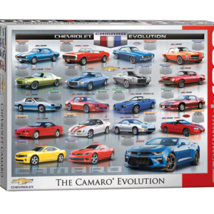 puzzle rompecabezas eurographics 1000 piezas the camaro evolution chevrolete