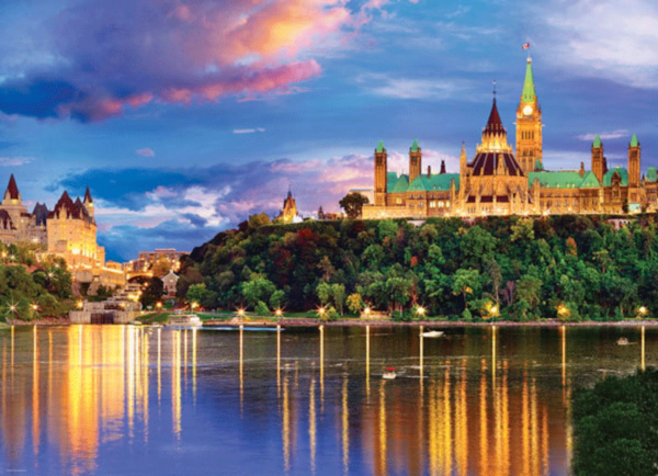 Ottawa Parliament Hill puzzle rompecabezas eurographics 1000 piezas