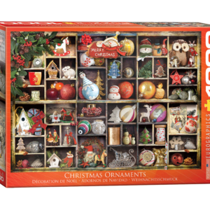 puzzle rompecabezas eurographics 1000 piezas adornos de navidad christmas ornaments