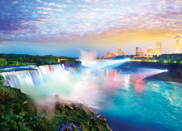 paisaje cataratas del niagara rompecabezas eurographics 1000 piezas