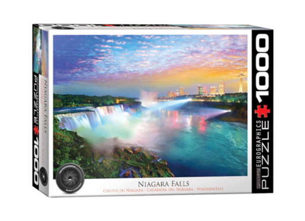 paisaje cataratas del niagara rompecabezas eurographics 1000 piezas