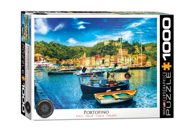 puzzle rompecabezas eurographics 1000 piezas portofino italia