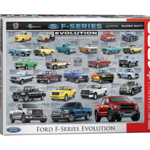 puzzle rompecabezas eurographics 1000 piezas ford f-series evolution camionetas