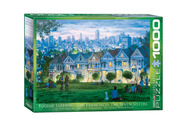 Las siete hermanas san francisco puzzle rompecabezas eurographics 1000 piezas