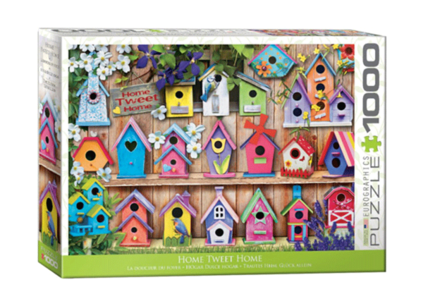 hogar dulce hogar puzzle rompecabezas eurographics 1000 piezas