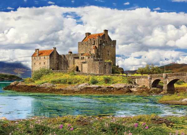 Castillo De Eilean Donan, Escocia puzzle rompecabezas eurographics 1000 piezas