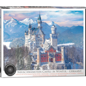 Castillo Neuschwanstein En Invierno alemania puzzle rompecabezas eurographics 1000 piezas
