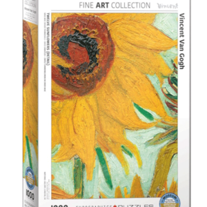 Girasol, Vincent Van Gogh puzzle rompecabezas eurographics 1000 piezas