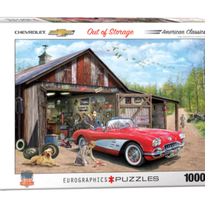 puzzle rompecabezas eurographics 1000 piezas out of storage chevrolet