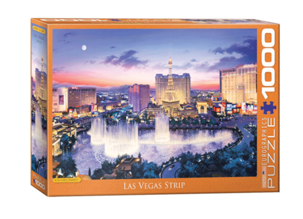 las vegas strip puzzle rompecabezas eurographics 1000 piezas