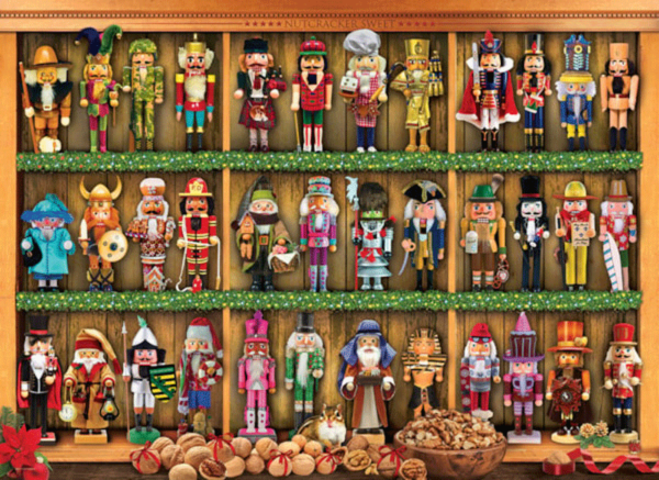 puzzle rompecabezas eurographics 1000 piezas nutcracker seewt cascanueces navidad christmas