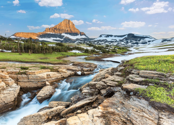 Glacier National Park, Montana, Estados Unidos puzzle rompecabezas eurographics 1000 piezas