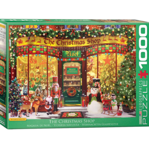 puzzle rompecabezas eurographics 1000 piezas the christmas shop tienda de navidad cascanueces frosty