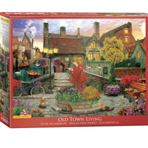 Old Town Living, David McLean puzzle rompecabezas eurographics 1000 piezas