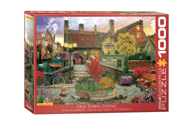 Old Town Living, David McLean puzzle rompecabezas eurographics 1000 piezas