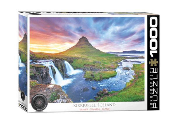 kirkjufell islandia puzzle rompecabezas eurographics 1000 piezas