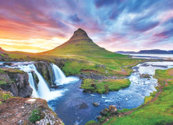 kirkjufell islandia puzzle rompecabezas eurographics 1000 piezas