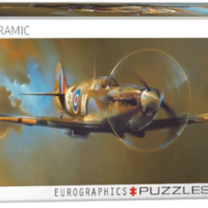 spitfire avion segunda guerra mundial panorámico puzzle rompecabezas eurographics 1000 piezas