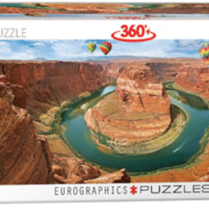 Horseshoe Bend, Arizona, Panorámico puzzle rompecabezas eurographics 1000 piezas