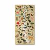 Puzzle rompecabezas 1000 piezas chile mapa flora y fauna de chile chileno