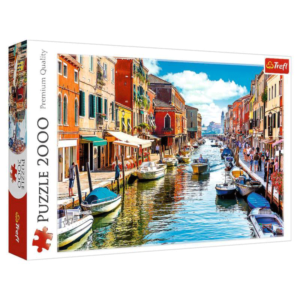 Puzzle rompecabezas trefl 2000 piezas murano island venecia