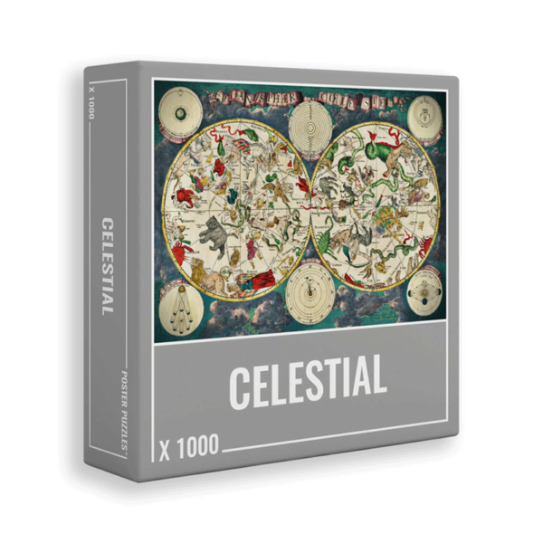 Puzzle rompecabezas 1000 piezas celestial mapa horospo chino cloudberries chile chileno